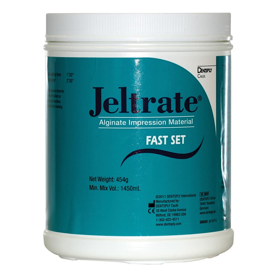 Jeltrate Alginate Impression Material, Fast Set, Pink, 1 lb Can, 608522 thumbnail 8