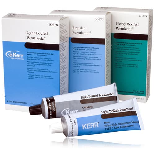Kerr Permlastic Heavy Body Base Only, Polysulfide Impression Material, 100 g Tube, White, 00501 thumbnail 5