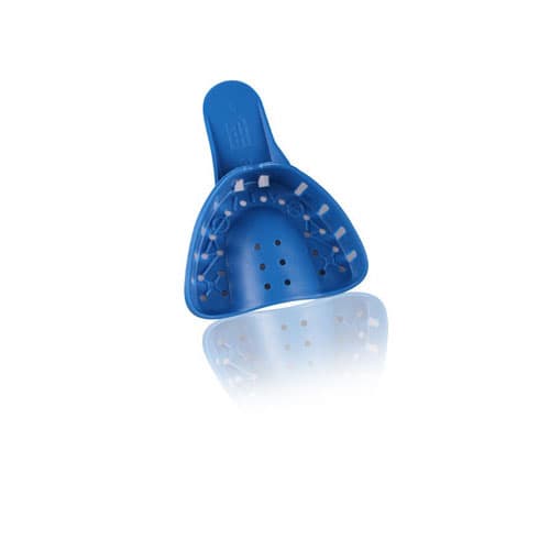 Tray Aways® #5 Perforated Disposable Impression Trays, Small Upper, Blue, 12/Pack, 0921886 thumbnail 4
