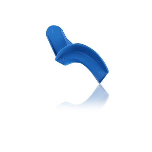 Tray-Aways® Disposable Solid Impression Trays, #7 Upper Right/Lower Left Quadrant, Blue, 12/Pack, 0921890 thumbnail 4