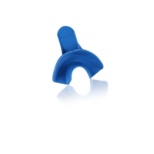 Tray Aways® Disposable Solid Impression Trays, Lower Anterior, #9, Blue, 12/Pack, 0921892 thumbnail 4