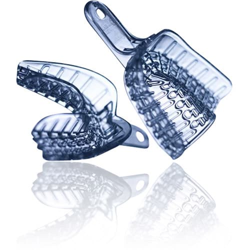 President Disposable Impression Trays, #1 Large Upper, Clear, Perforated, 12/Pk, C6901 thumbnail 10