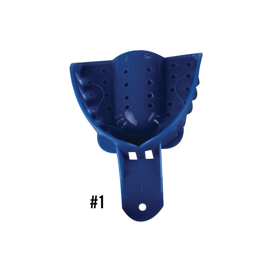 Plasdent Excellent Disposable Impression Trays, #1 Large, Upper, Perforated, 12/Pk, IT-LU thumbnail 6