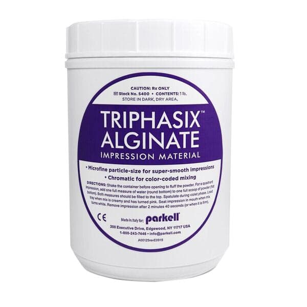 TriPhasix Chromatic Alginate, French Vanilla, 1 lb Canister with Scoop, S400 thumbnail 6