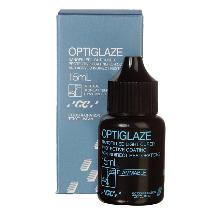 GC Optiglaze Nano-Filled Light-Cured Glossy Protective Coating Agent, 15 mL Bottle, 002613 thumbnail 12