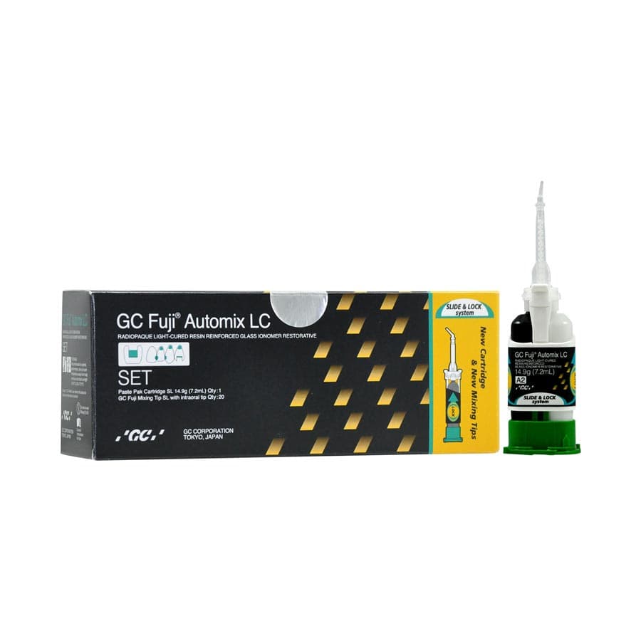 GC Fuji Automix LC Resin-Reinforced Glass Ionomer Restorative Set, Shade A1, 14.9 g Cartridge with 20 Automix Tips, 012712 thumbnail 13