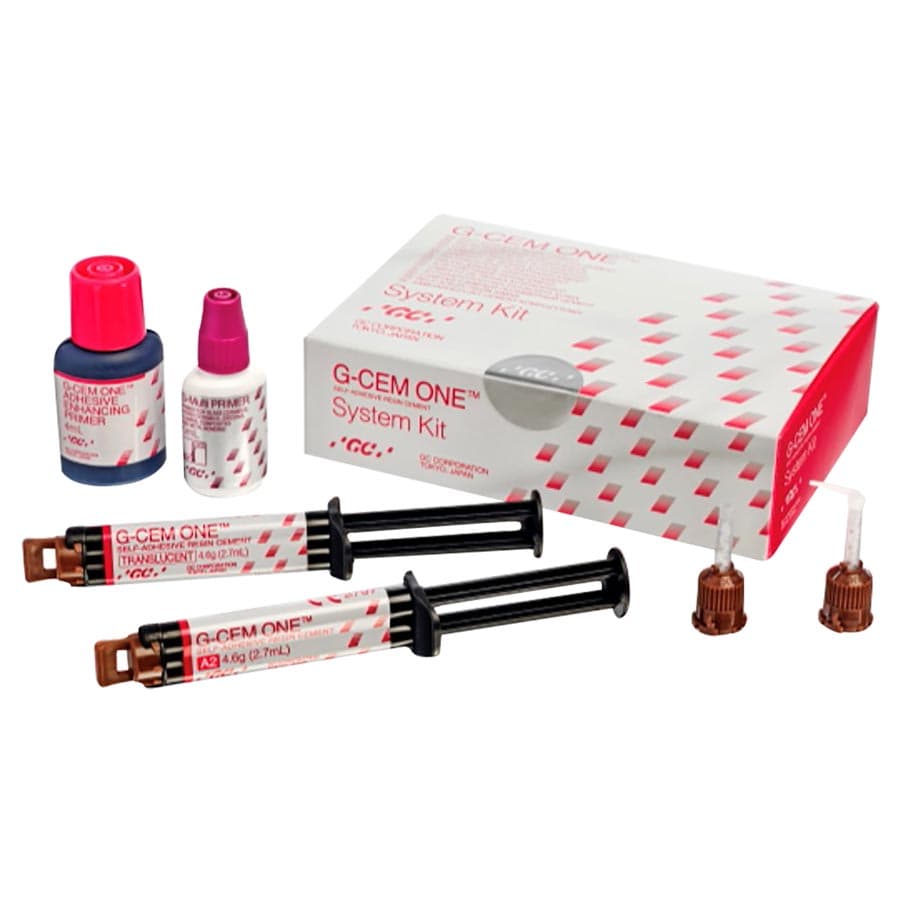 G-CEM One Universal Self-Adhesive Resin Cement System Kit, A2 & Translucent, 2 x 4.6 g Syringes, 013672 thumbnail 18