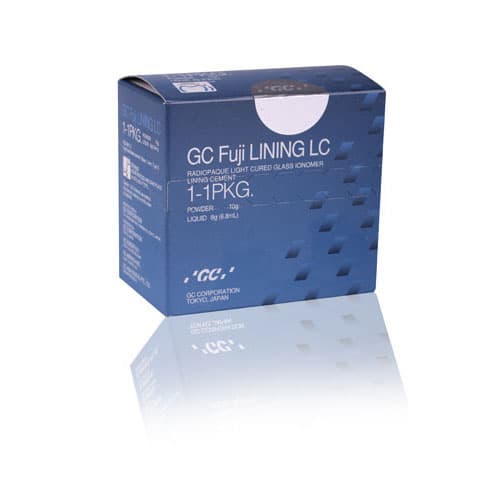 GC Fuji Lining LC Light-Cured Glass Ionomer Lining Cement, 1:1 Intro Package, 10 g Powder / 6.8 mL Liquid, 000021 thumbnail 17