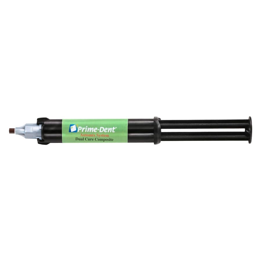 Prime Dental Primedent DC Dual Cure Composite Luting Cement, A2 Shade, 10g Syringe, 2/Pack, 100-114 - Prime Dental - Dual Cure Composite Luting Cement 2/Pack - Image 1
