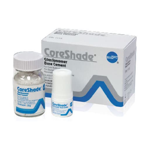 CoreShade GlasIonomer Base Cement Professional Kit, Gray, 25 g Powder & 10 mL Liquid, 1/Pk, 1115 thumbnail 17