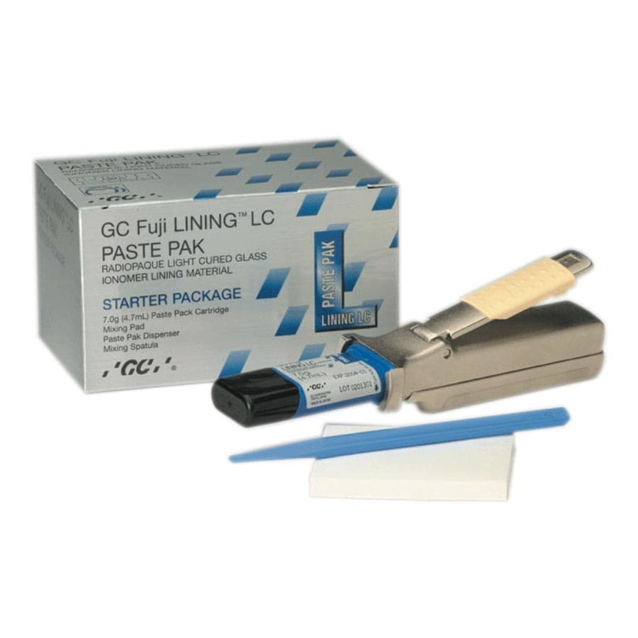 GC Fuji LINING LC Paste Pak Starter Kit, Light-Cured Glass Ionomer Lining Cement, 7 g (4.7 mL) Cartridge with Dispenser, 432571 thumbnail 20