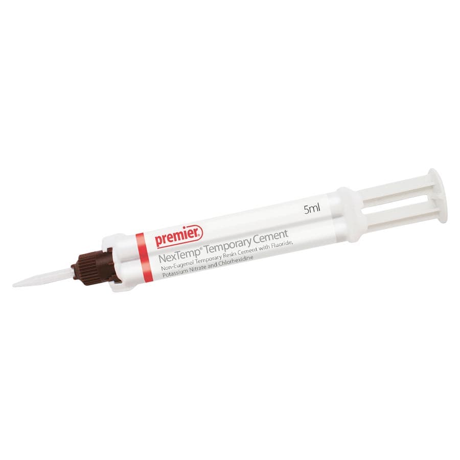 Premier NexTemp Temporary Cement Standard Kit, Opaque, 5 mL Syringe with 10 Mixing Tips, 3001471 thumbnail 16