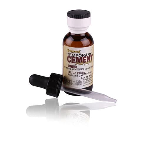 Temrex Zinc Oxide Eugenol Temporary Cement Liquid Refill, 1 oz Bottle, 310 thumbnail 16