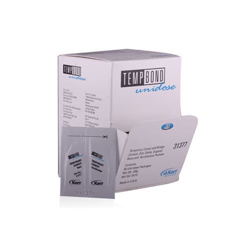 TempBond Original Temporary Cement, Unidose, 2.4 g, 50/Pk with Mixing Pad, 31377 thumbnail 16