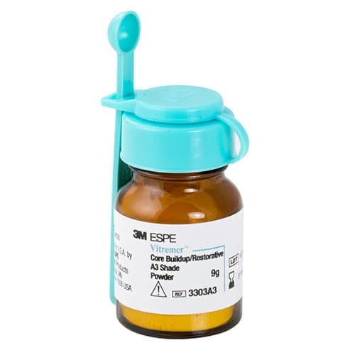 3M Vitremer Core Buildup/Restorative Powder Refill, Shade A3.5, 9 g Bottle with Spoon, 3303A3.5 thumbnail 3
