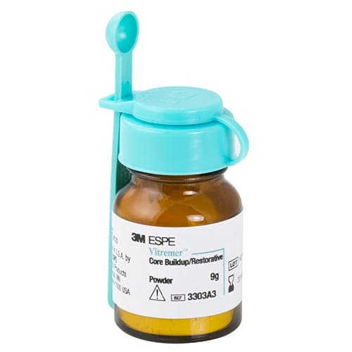 3M Vitremer Core Buildup/Restorative Glass Ionomer Powder Refill, Shade C4, 9 g, with Spoon, 3303C4 thumbnail 3
