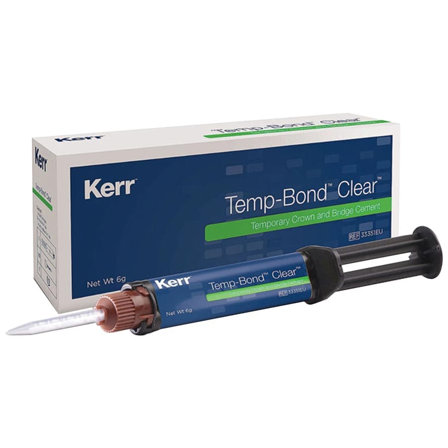Kerr TempBond Clear with Triclosan Automix Syringe, 6 g, 33351, 1/Pk thumbnail 17