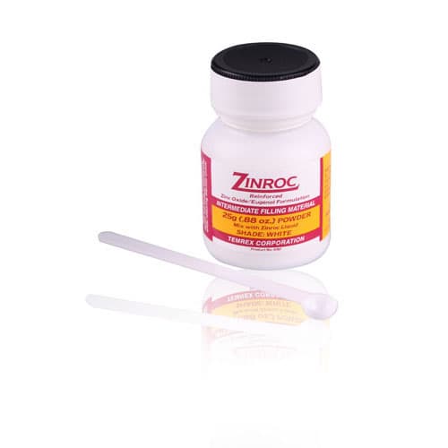 Temrex Zinroc Intermediate Filling Material & Cement Powder, White, 25g, 430 thumbnail 3