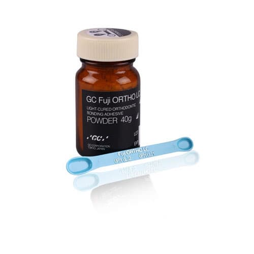 GC Fuji Ortho LC Light-Cure Resin-Reinforced Glass Ionomer Orthodontic Cement, Powder Refill, 40 g Bottle, 000029 thumbnail 18