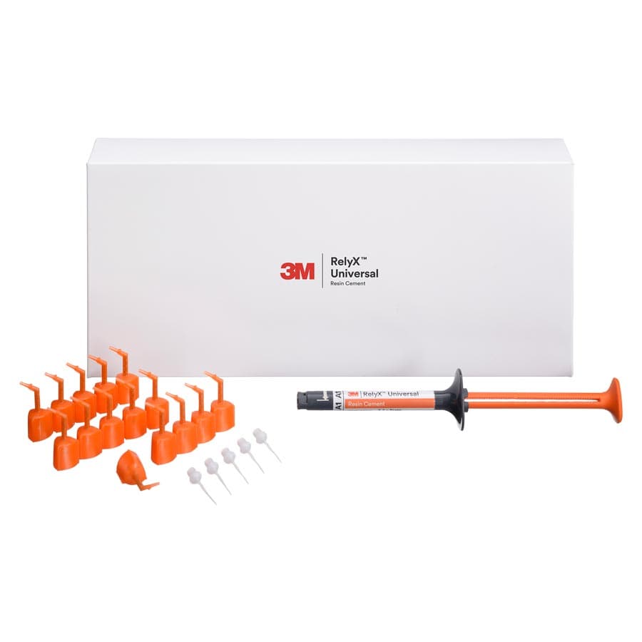 3M RelyX Universal Resin Cement Refill, Shade A1, 3.4 g Syringe, 56972 thumbnail 19