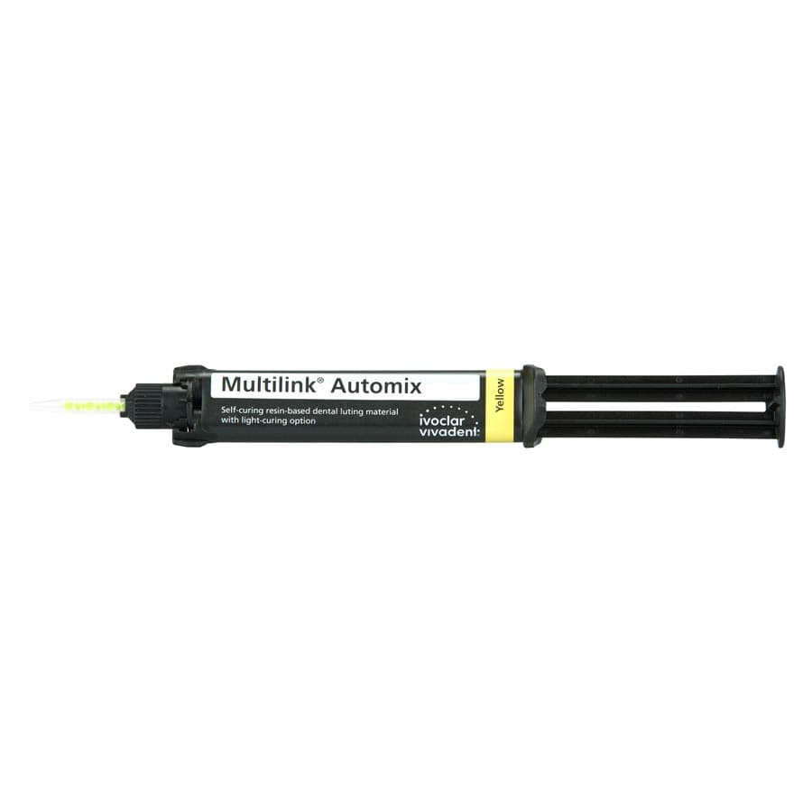 Multilink Automix NG Self-Curing Resin Cement Refill, Yellow, 9 g Syringe, 615217WW thumbnail 11