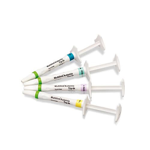 Multilink® Automix NG Try-In Paste Syringe, 1.7g, Yellow, 645957WW thumbnail 4