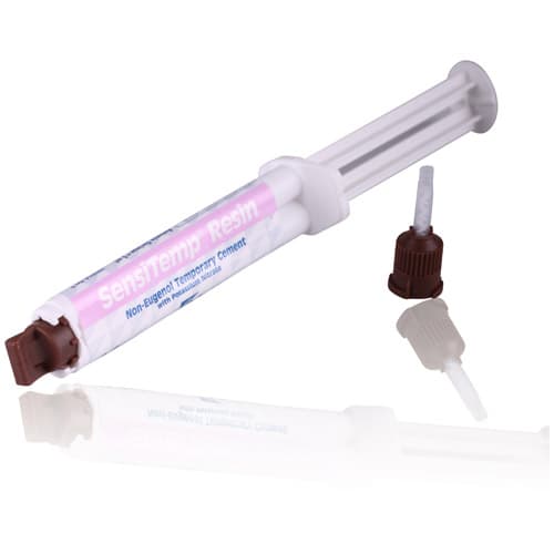 SensiTemp Resin Non-Eugenol Temporary Cement, Syringe Kit, 5 ml Syringe with 10 Mixing Tips, 70010 thumbnail 9