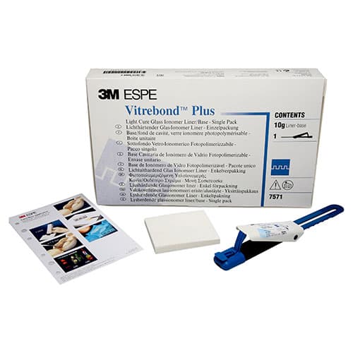3M Vitrebond Plus Light-Cure Glass Ionomer Liner/Base, Single Pack, 10 g Clicker Dispenser, 7571 thumbnail 14