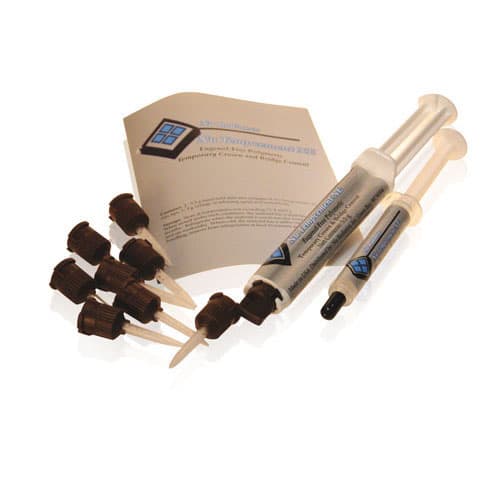 Nuradiance Nu Tempcement Non-Eugenol Temporary Cement Kit, White, 7g, Ref 778 - NU Tempcement NE Kit - Image 1