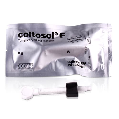 Coltosol F Non-Eugenol Temporary Filling Material, 8 g Syringe/Cartridge with Reusable Spindle, Universal White, 5/Pkg, 5930 thumbnail 8