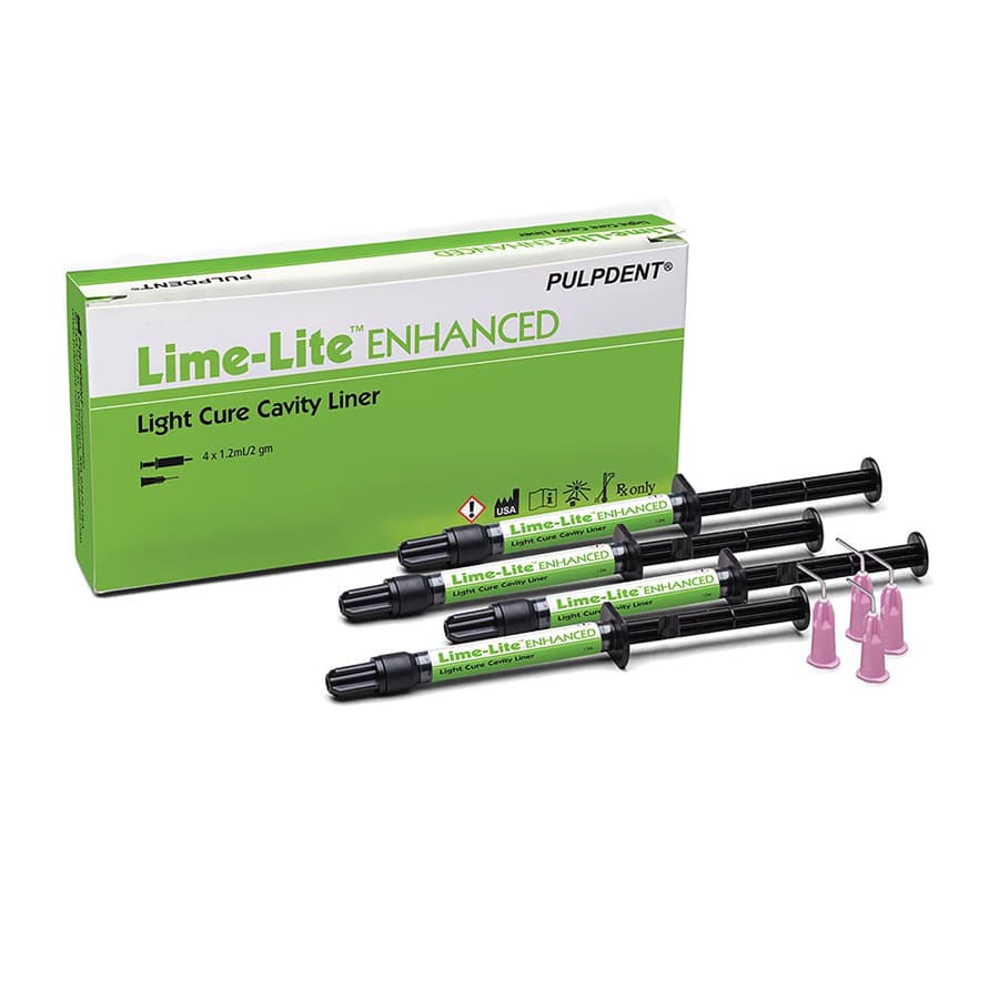 Pulpdent Lime-Lite Enhanced Light Cure Cavity Liner, 1.2 mL Syringe Kit, 4/Pk, LLE thumbnail 16
