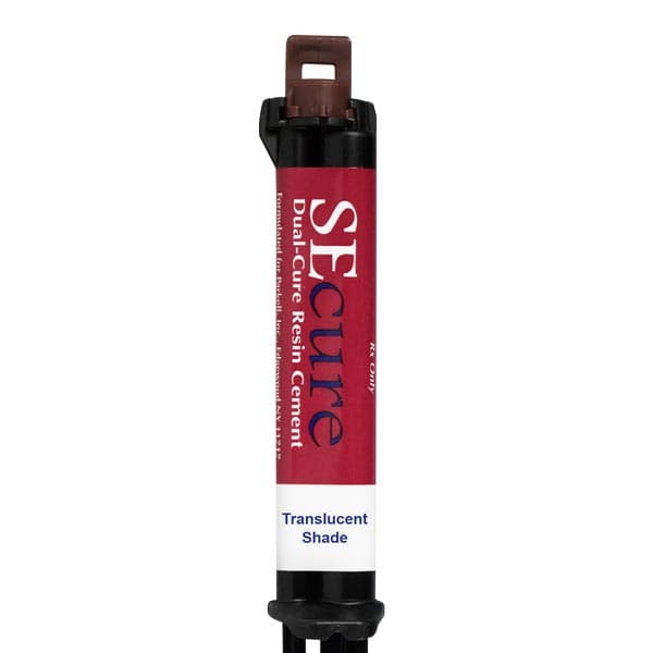 SEcure Dual-Cure Resin Cement, Translucent, 9 g Syringe Refill with 10 Mixing Tips, S272 thumbnail 8