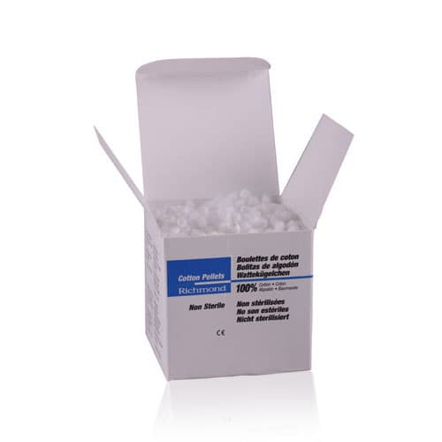 Richmond Cotton Pellets, Size 3 (Medium), 5/32" Diameter, 2500/Box, 100108 thumbnail 15