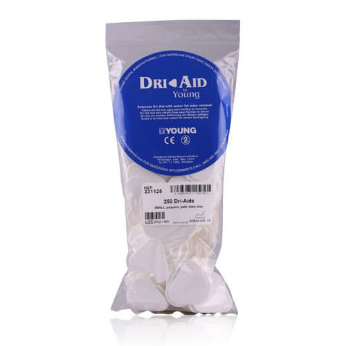 Dri-Aid Cotton Roll Substitute Wafers, Large, White, 250/Pack, 331320 thumbnail 5
