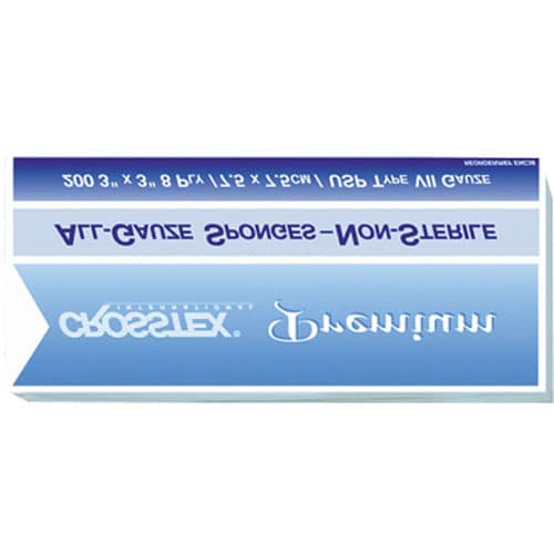 Crosstex All-Gauze Premium Non-Sterile Sponges, 3" x 3", 8-Ply, 4000/Case, ENC38 thumbnail 5