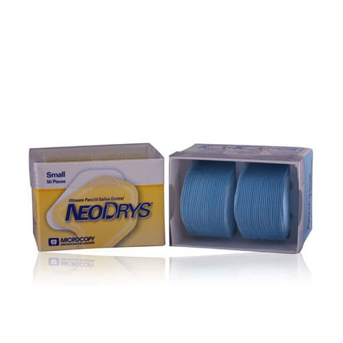 Microcopy NeoDrys Original Saliva Absorbent Cotton Roll Substitute, Large, Blue, 50/Pk, DYL thumbnail 13