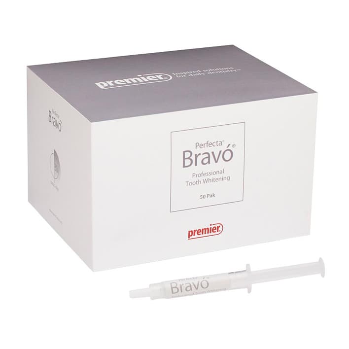 Perfecta Bravo 9% Hydrogen Peroxide Take-Home Tooth Whitening Gel, 3 cc Syringes, 50/Pk, 4000094 thumbnail 6