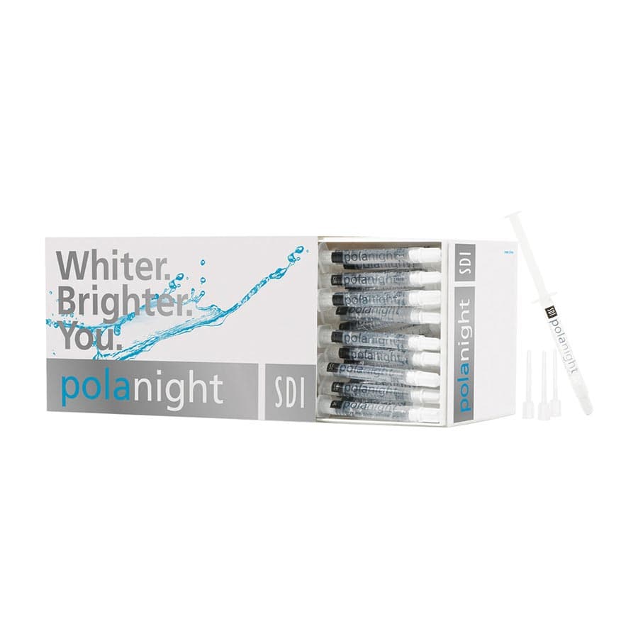 Pola Night Tooth Whitening System, 16% Carbamide Peroxide, Bulk Kit, 1.3 g Syringes, Spearmint, 50/Pk, 7700028 thumbnail 11