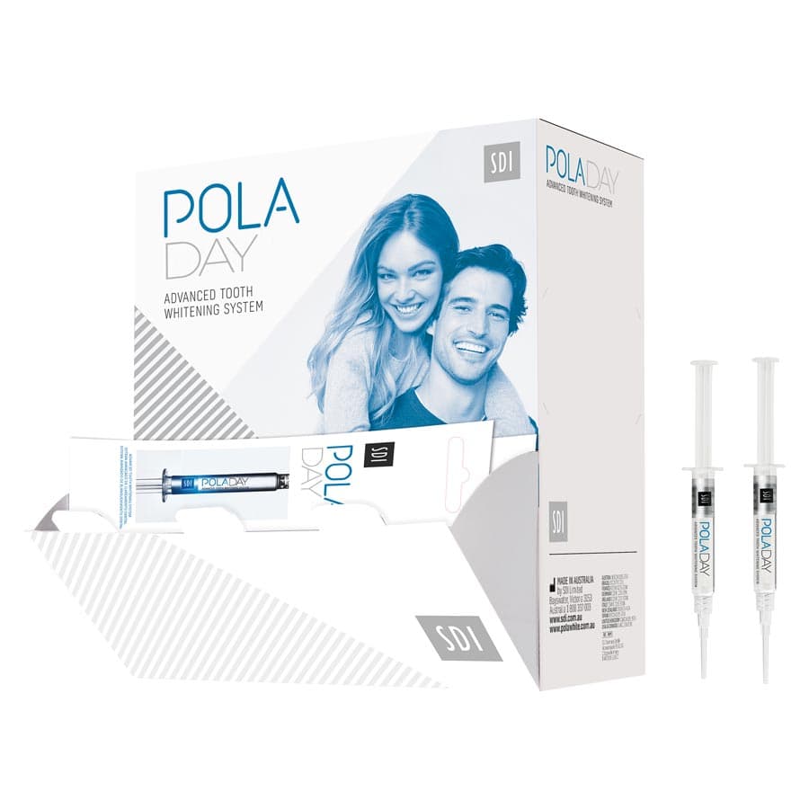 Pola Day 7.5% Hydrogen Peroxide Take-Home Tooth Whitening System, Spearmint, 3 g Syringe Dispenser Pack, 50/Pk, 7700070 thumbnail 5