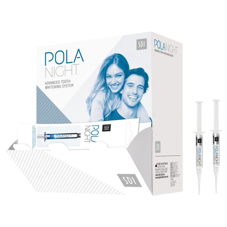Pola Night 16% Carbamide Peroxide Take-Home Whitening Dispenser Pack, 3 g Syringes, Spearmint, 50/Box, 7700072 thumbnail 5