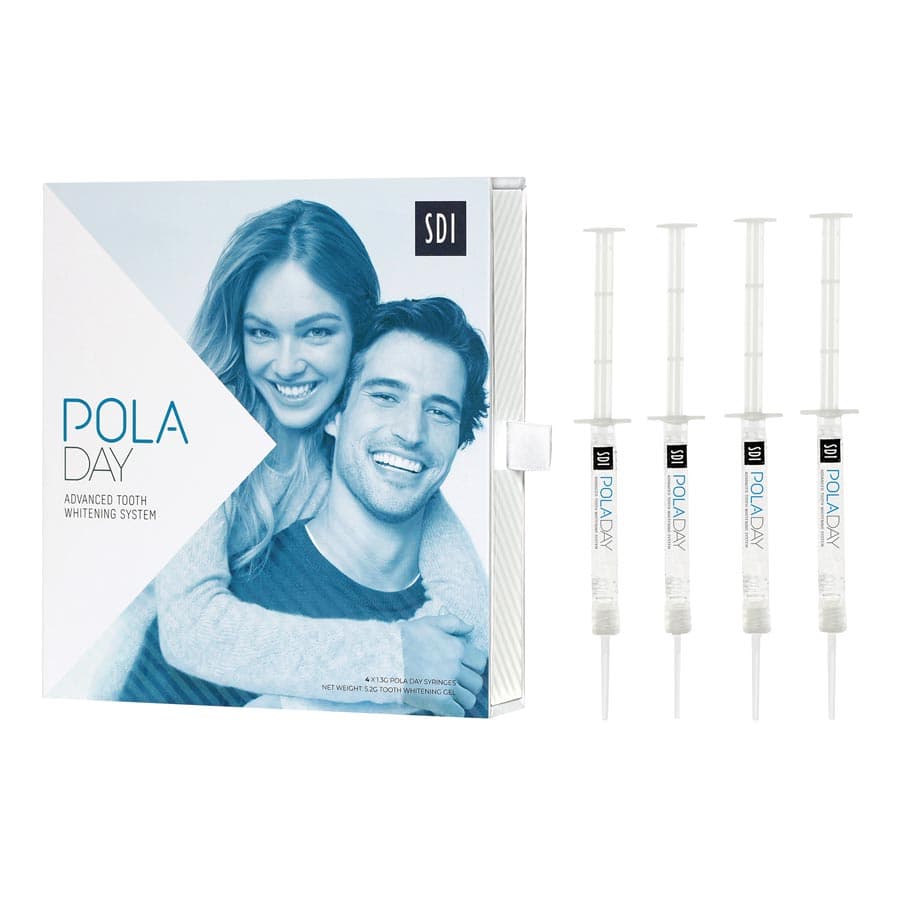 Pola Day Tooth Whitening System, 9.5% Hydrogen Peroxide, Mini Kit, 1.3 g Syringes, 4/Pk, 7700104 thumbnail 10