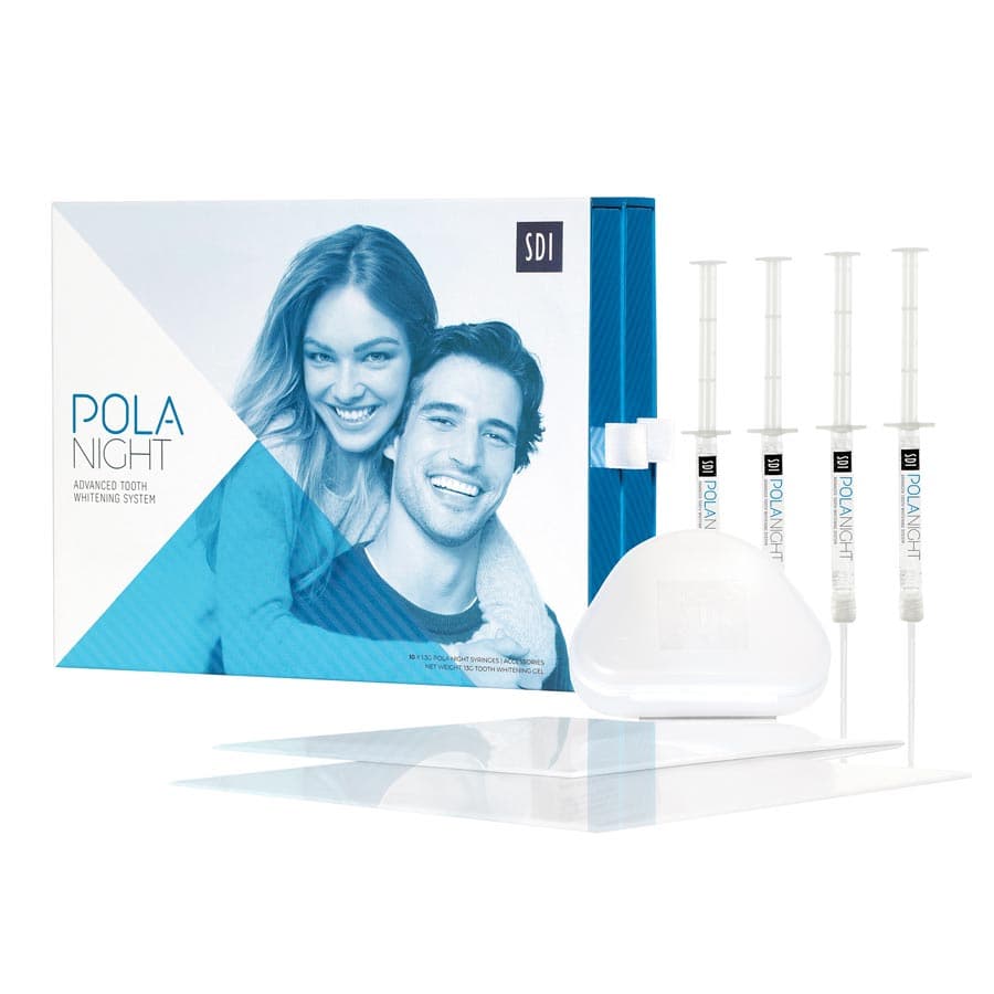 Pola Night Take-Home Tooth Whitening System, 10% Carbamide Peroxide, Spearmint, 1.3 g Syringes, 10-Syringe Kit, 7700107 thumbnail 11