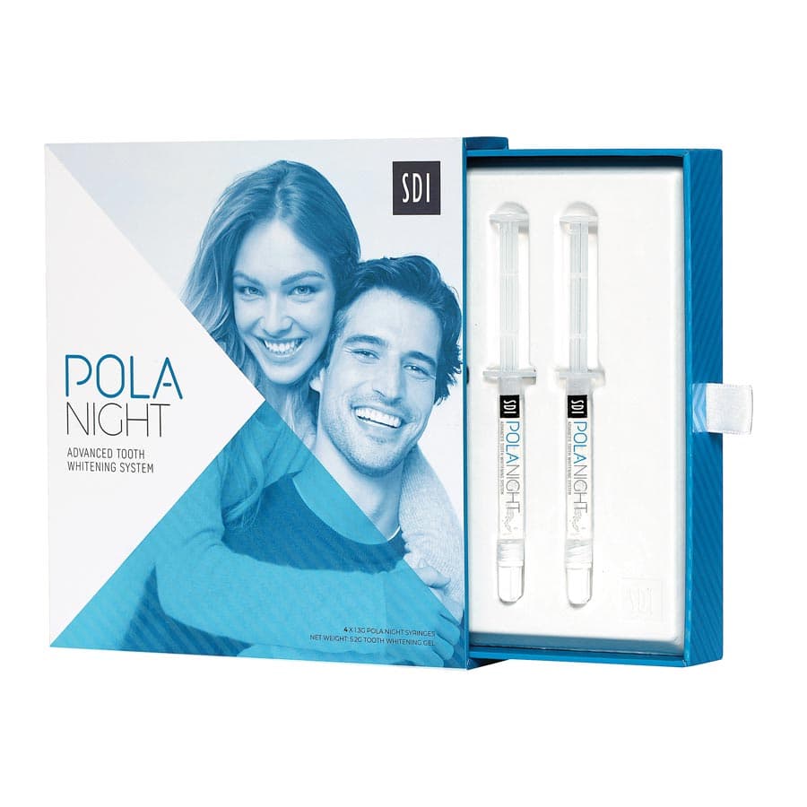 Pola Night Tooth Whitening System, 22% Carbamide Peroxide, Mini Kit, 1.3 g Syringes, Spearmint, 4/Pk, 7700110 thumbnail 10
