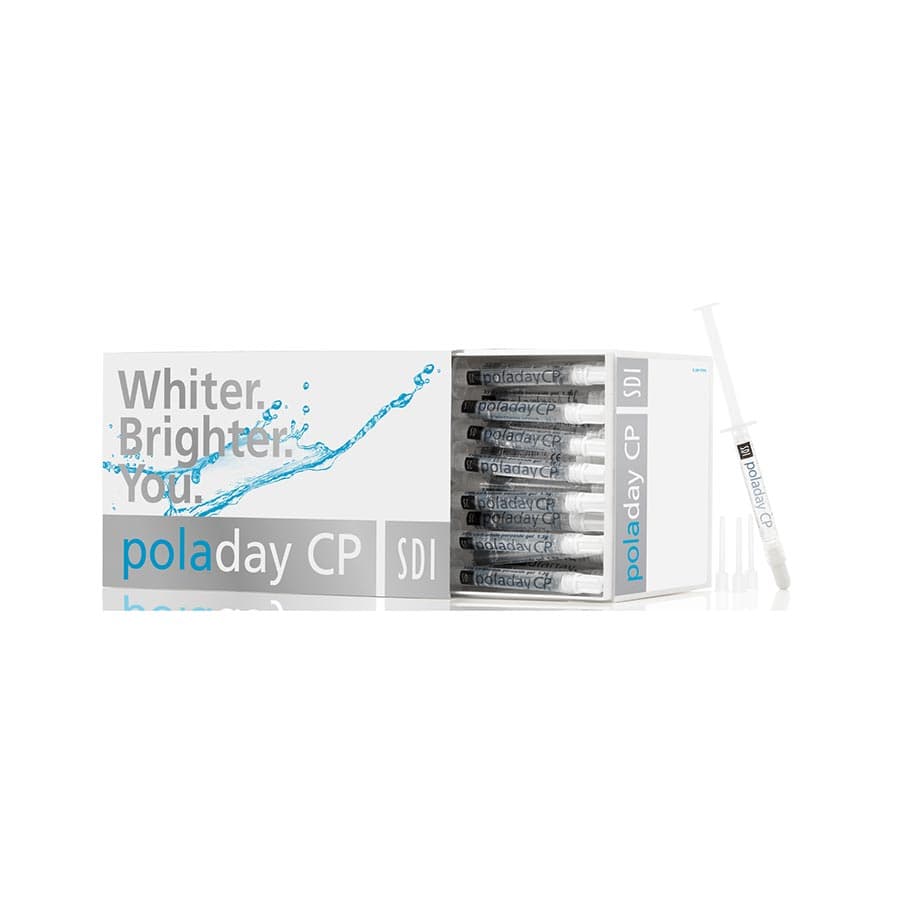 Pola Day CP Take-Home Tooth Whitening System, 35% Carbamide Peroxide, Spearmint, 1.3 g Syringe Bulk Kit, 50/Pk, 7700325 thumbnail 11
