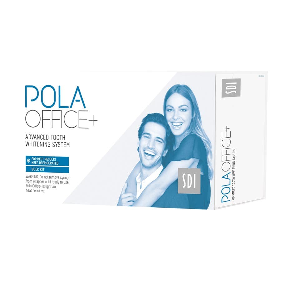 SDI Pola Office+ 37.5% Hydrogen Peroxide In-Office Tooth Whitening System, Bulk Kit, 10 x 2.8 mL Syringes, No Retractors, 7700457 thumbnail 6