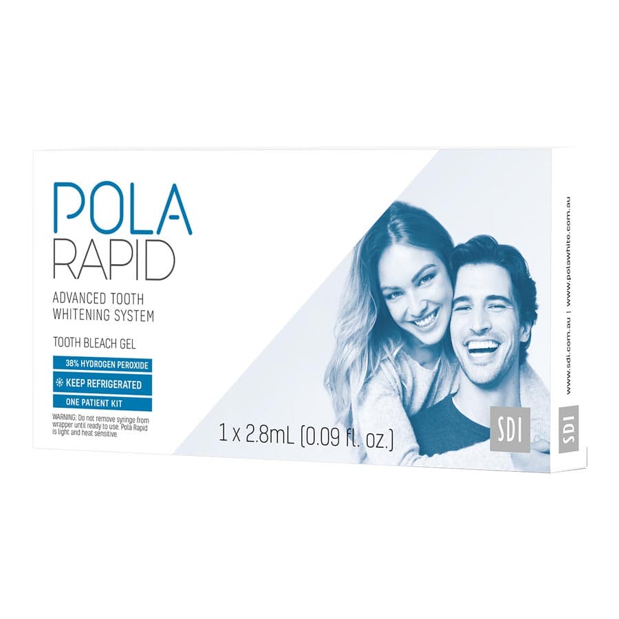 SDI Pola Rapid In-Office Tooth Whitening 1-Patient Kit, 38% Hydrogen Peroxide, 2.8 mL Syringe + 1 g Gingival Barrier, 7700502 thumbnail 5