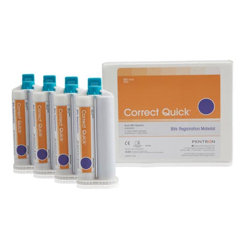 Correct Quick Bite Registration Material, Fast Set, VPS, 50 ml Cartridges, Bulk Refill, 32/Pk, Q31EB thumbnail 5