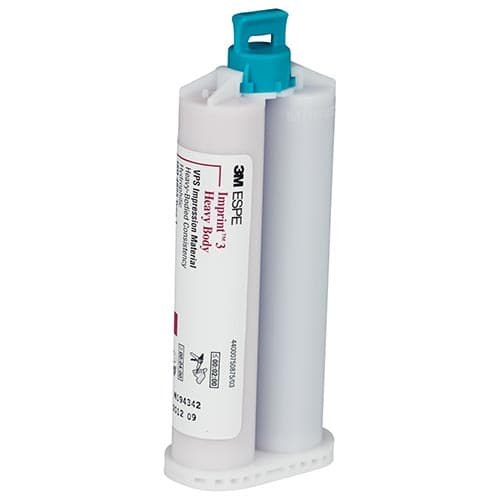 3M Imprint 3 Heavy Body VPS Impression Material Jumbo Refill, 50 mL Garant Cartridges, Regular Set, 30/Pk, 10771J thumbnail 6