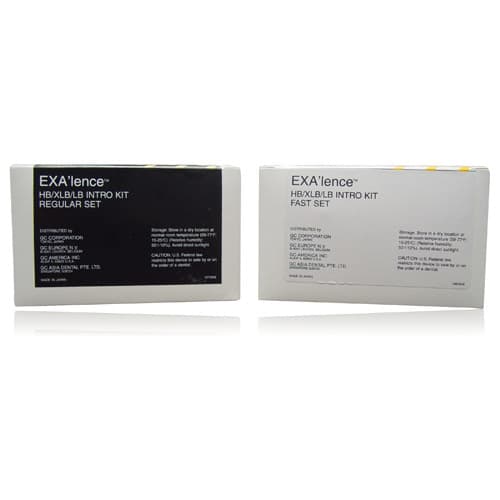 EXA'lence VPES Impression Material Intro Kit, Fast Set, 2 x 48 mL Heavy Body + 1 x 48 mL Extra Light Body, 137902 thumbnail 4