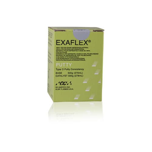 Exaflex Hydrophilic VPS Impression Material, Putty Standard Pack, 500 g Base & 500 g Catalyst, 1/Pk, 138301 thumbnail 10